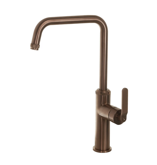 Brushed Bronze Decore Kitchen Sink Mixer Tap with Single Lever bronze kitchen tap