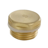 Radiator Blanking Plug 1/2 BSP Radiator Blanking Plug 1/2 BSP brushed brass