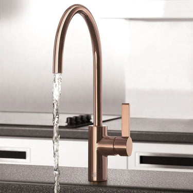 Copper Single Lever Kitchen Mixer Tap with Swivel Spout Copper Single Lever Kitchen Mixer Tap with Swivel Spout
