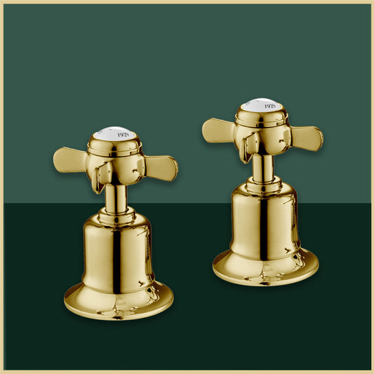 Deck Mounted On/Off Valves with Crosshead Handles Deck Mounted ¾ On/Off Valves