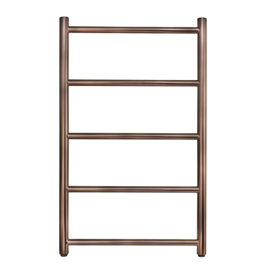 Dual Fuel Towel Rail Radiator - 800mm x 500mm - Brushed Bronze brushed bronze electric towel rail