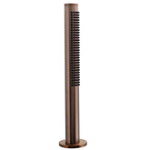 Brushed Bronze Pullout Handset with Waste Drain Bronze Pullout Handset with Waste Drain