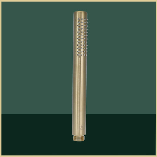 Brushed Brass Shower Handset brushed gold shower hanset