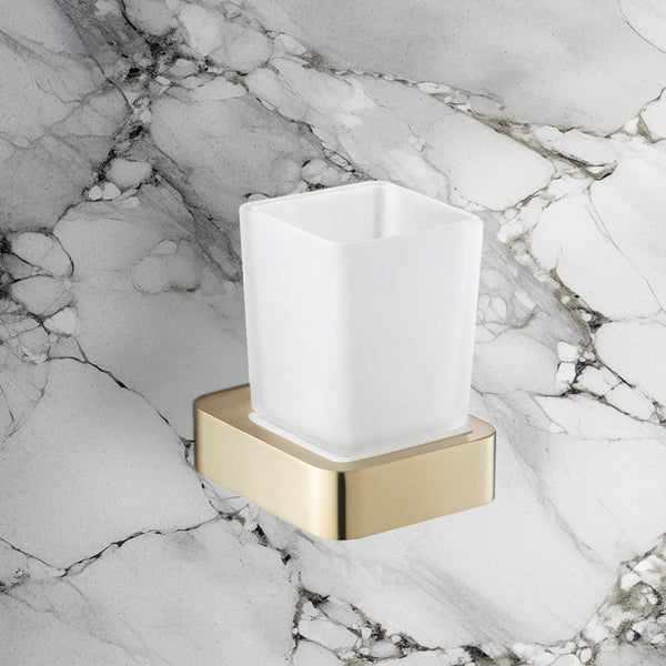 brass toothbrush holder wall mount
