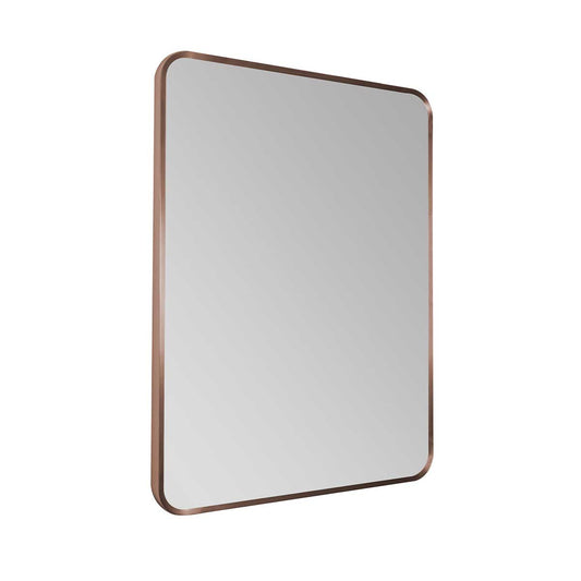 Brushed Bronze Rectangular Mirror without Light bronze mirror