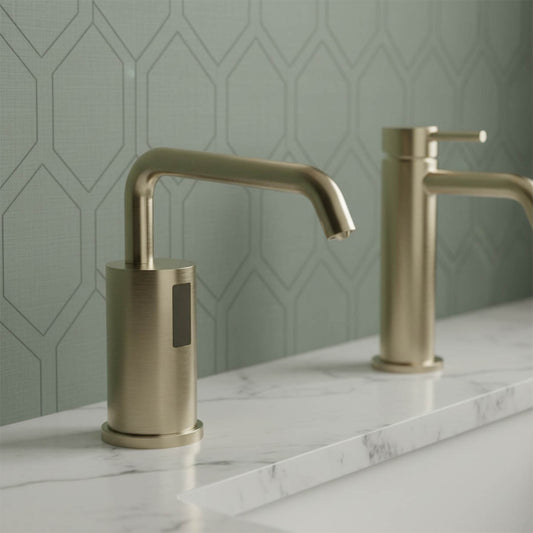 Hands Free Soap Dispenser Brushed Brass Hands Free Soap Dispenser Brushed Brass