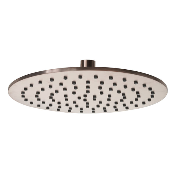 bronze fixed shower head