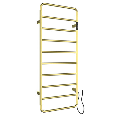 ThermaAero Electric Bathroom Towel Radiator Gold  ThermaAero Electric Bathroom Towel Radiator Gold