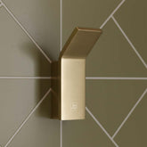 Brushed Brass Wall Mounted Robe Hook brushed brass towel hook