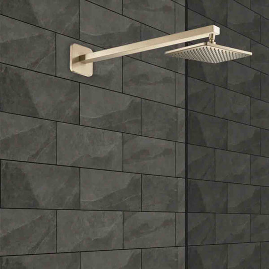 Square Fixed Shower Head 250mm gold-high-pressure-shower-head