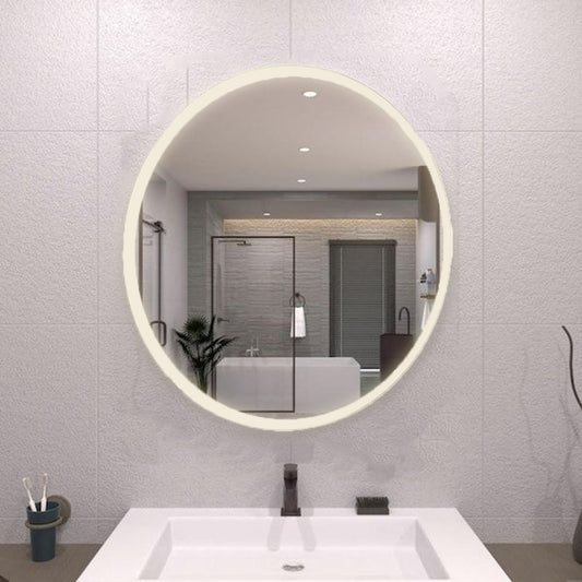 Round Bathroom Mirror with Light and Demister round bathroom mirror with light