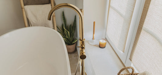 10 Golden Bathroom Ideas for 2024
