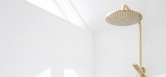Unveiling the Splendor of Showers: Exploring Various Types with a Touch of Gold
