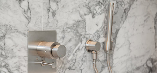 How a Shower Valve Elevates Your Gold Bathroom