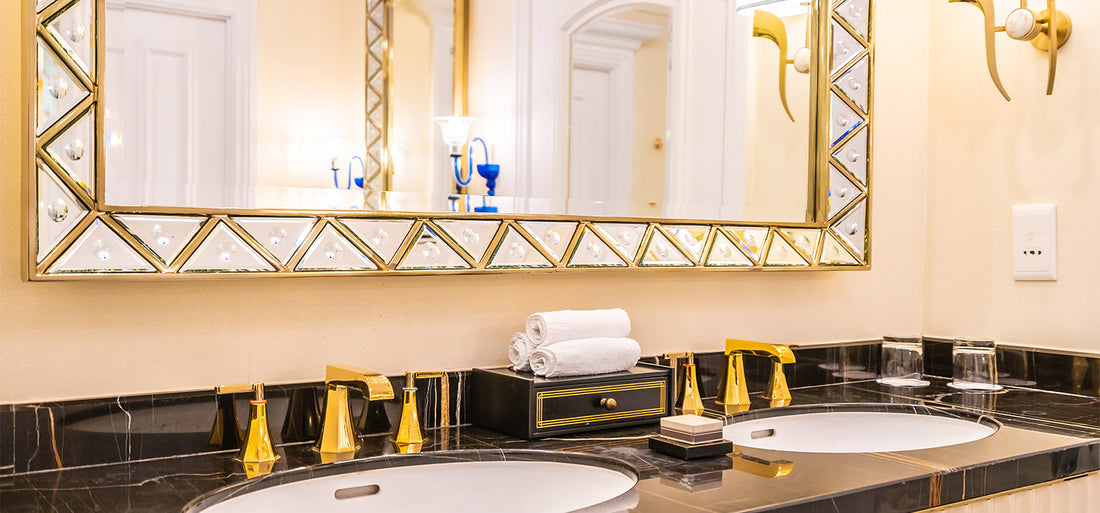 The Golden Standard in Home Comfort  Mastering Bathroom Ventilation in Gold Bathrooms 