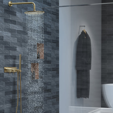 gold bathroom bathroom ideas