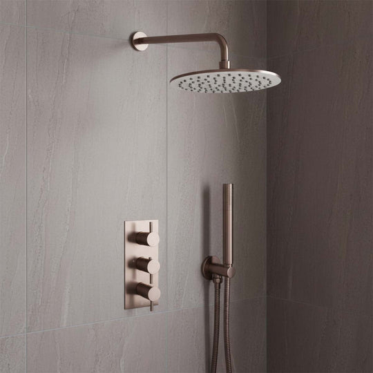 Redroom Brass Radiator Pipe Shrouds | Sanctuary Bathrooms