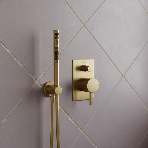 2 Outlet Single Lever Concealed Manual Diverter Valve