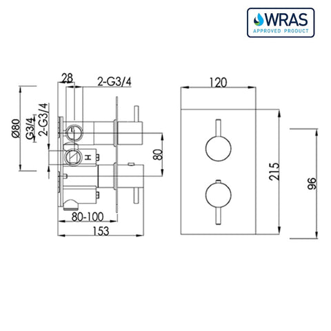 bronze shower mixer two outlets