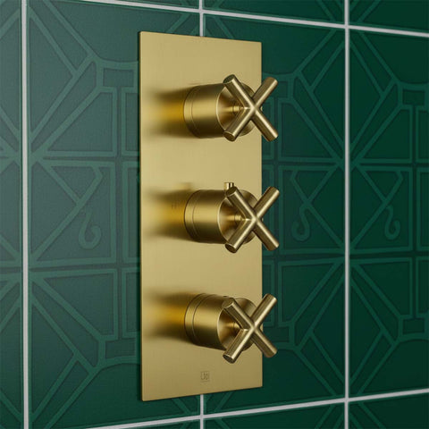 2 way concealed thermostatic shower valve