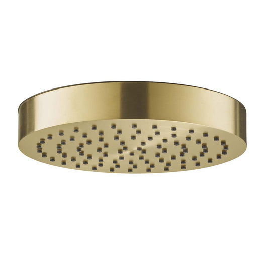 Brushed Brass Shower Head – 250mm
