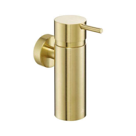 Brushed Brass Wall Mounted Soap Dispenser - 150ml