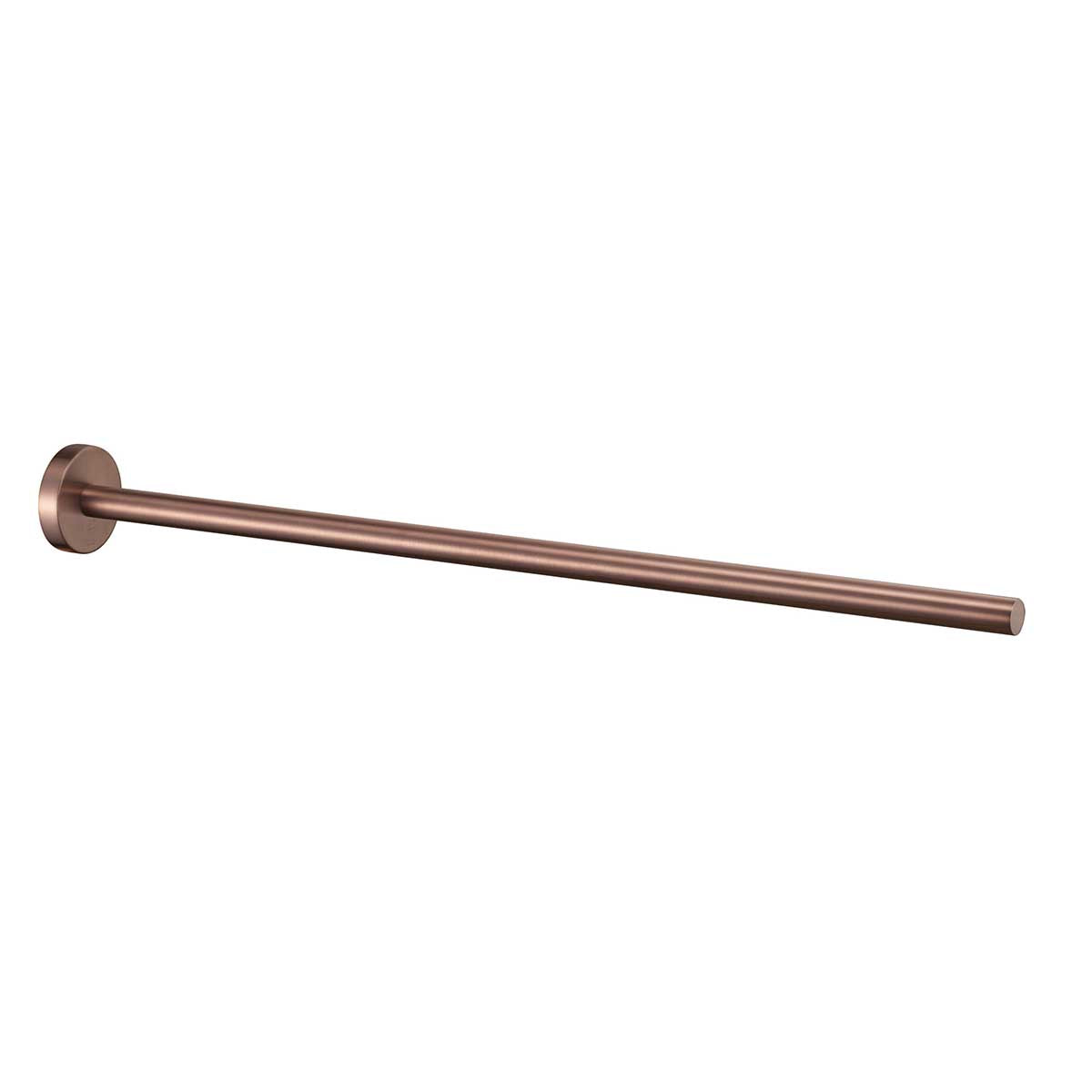 Brushed Bronze Single Towel Bar 500mm