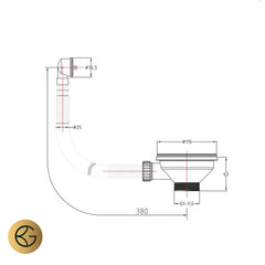 Basket Strainer Kitchen Sink Waste 