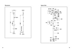 dry electric heated towel bar dimensions