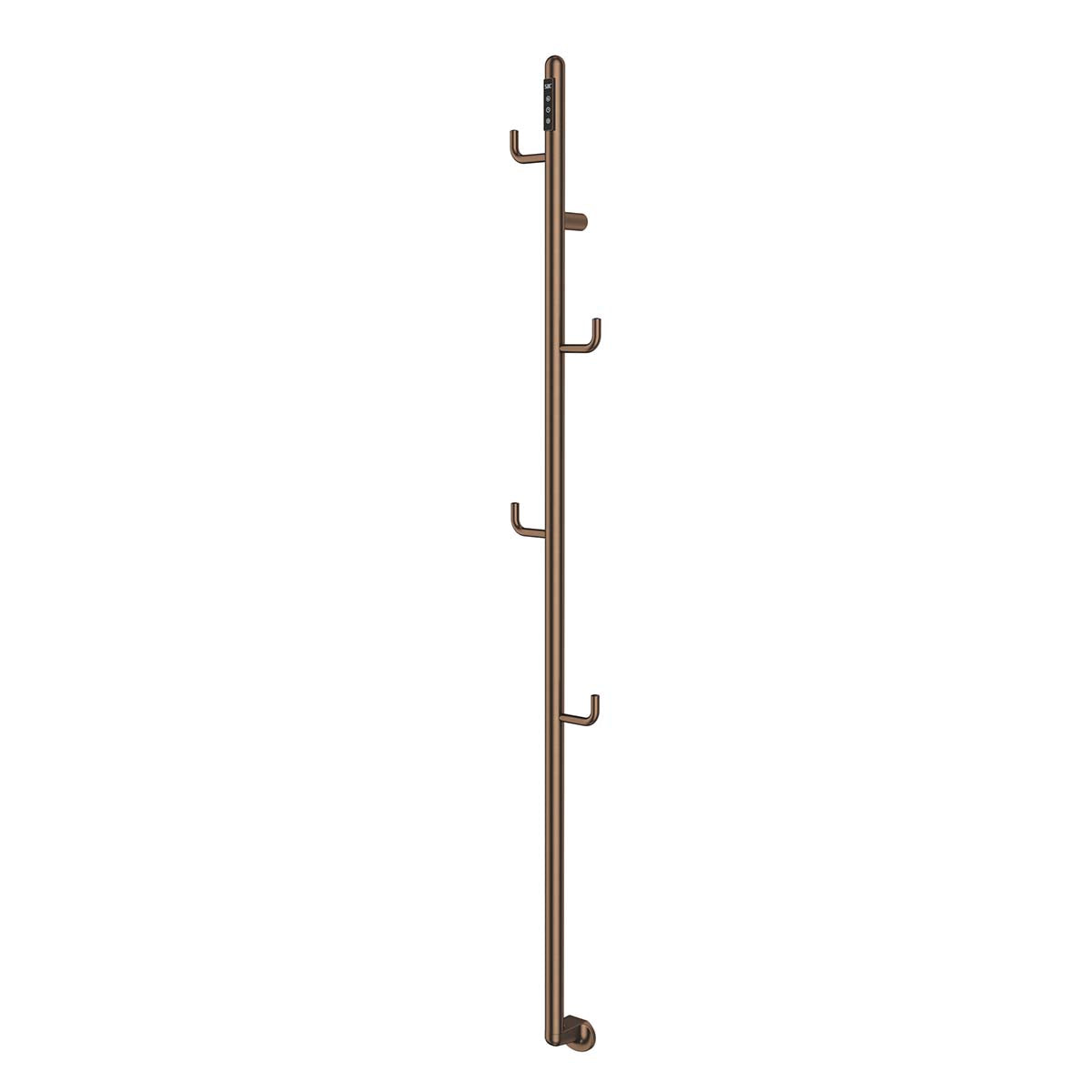 bronze electric towel rail