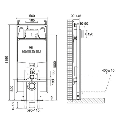 Freestanding_toilet_frame_pre_wall_1.2m