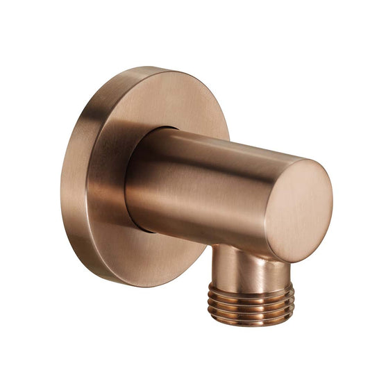 brushed bronze water outlet elbow  1000