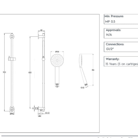 rigid riser rail
