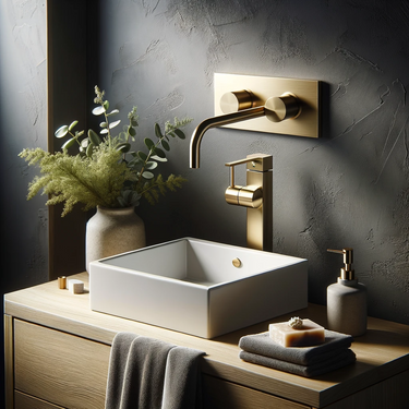 gold bathroom bathroom ideas