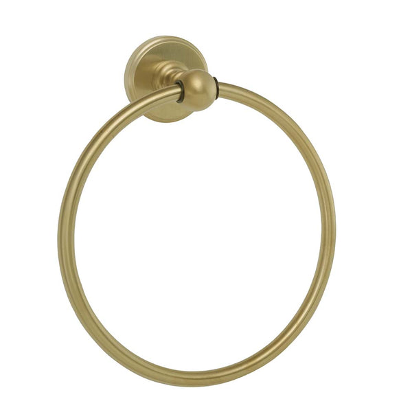 brass towel ring holder