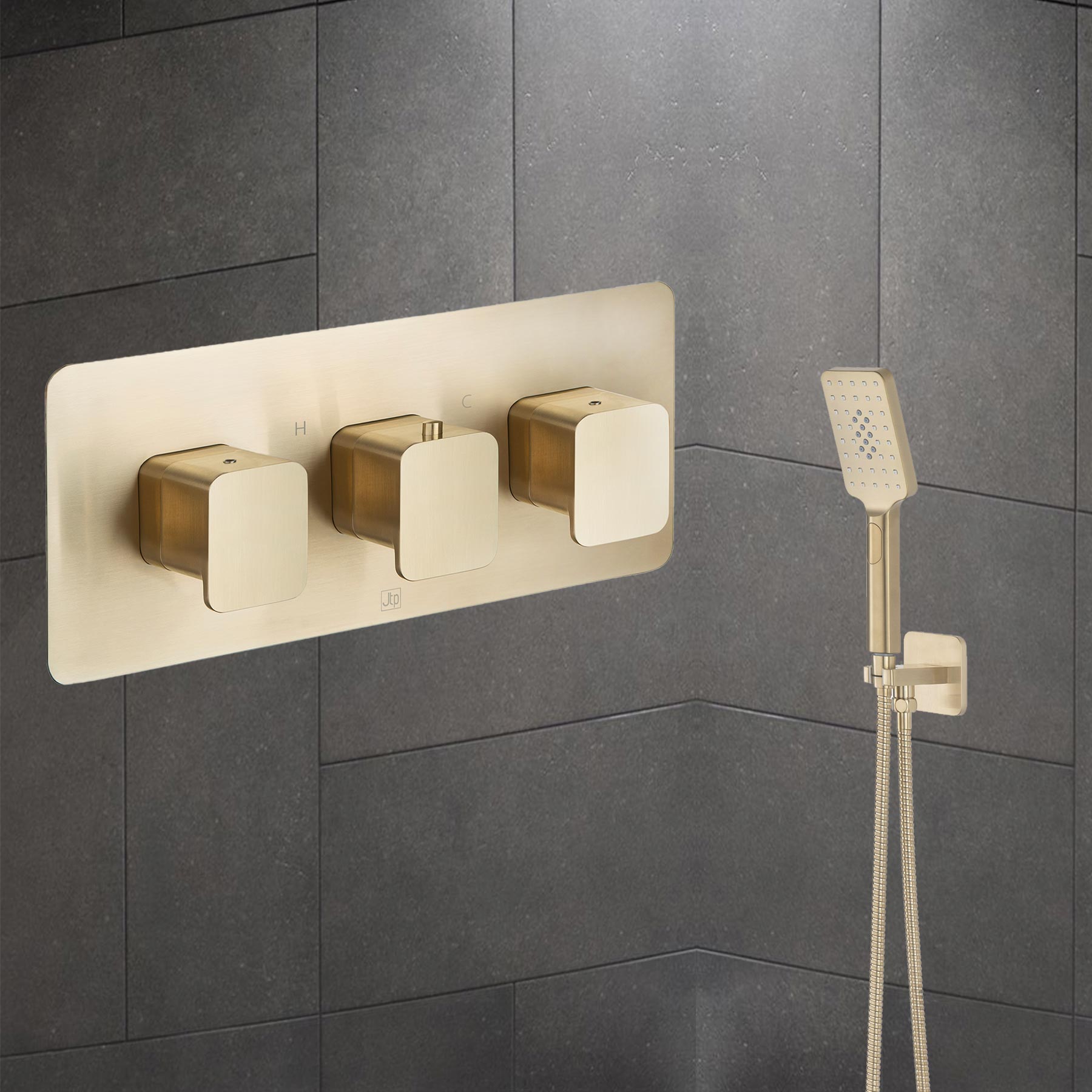 concealed thermostatic shower valve