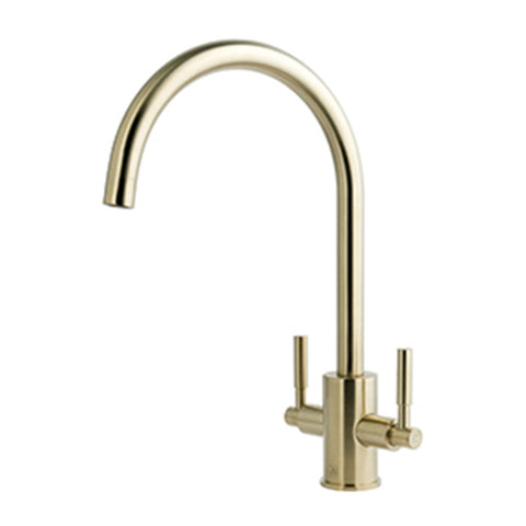 monobloc gold kitchen tap