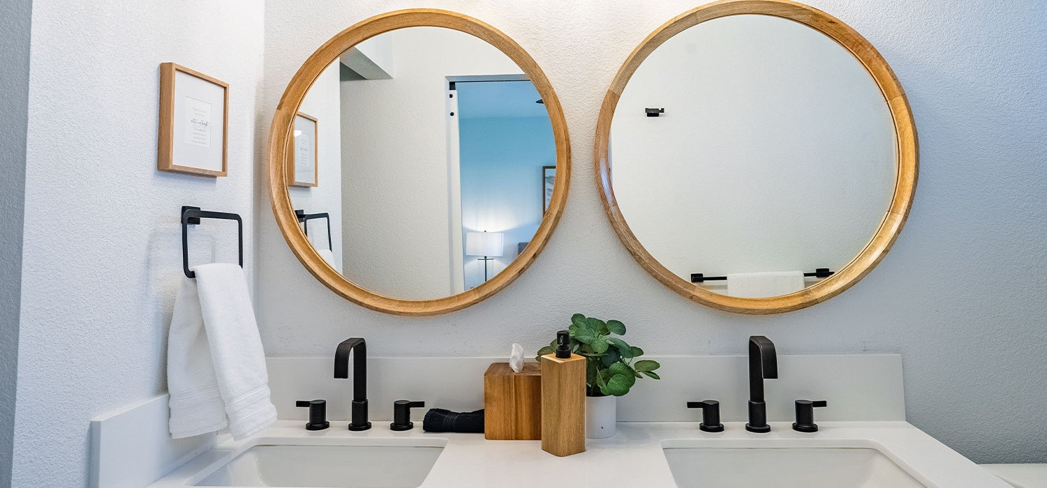 Different Types of Bathroom Mirrors - Gold Bathroom UK