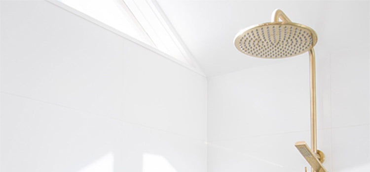 Gold Bathroom UK shower types