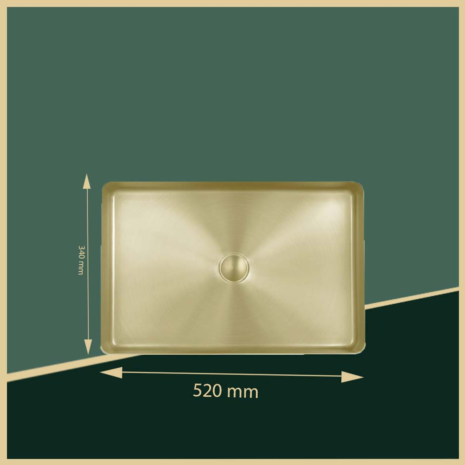 gold basins countertop basins