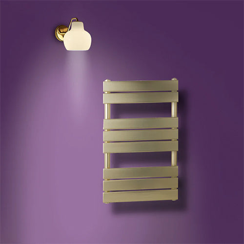 Gold_Flat_Panel_Towel_Radiator_With_800X500_Brushed_Brass