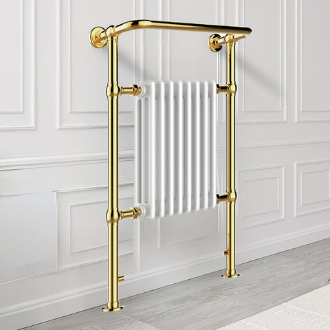 Traditional gold radiator