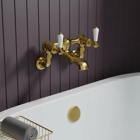 Traditional Wall Mounted Bath Filler Tap