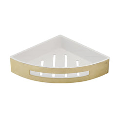 gold shower caddy
