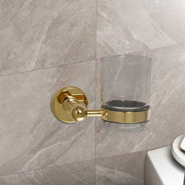 Hera Tumbler Holder - Polished Gold

