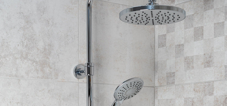 Integrating Rigid Riser Shower Kits into Gold Bathrooms