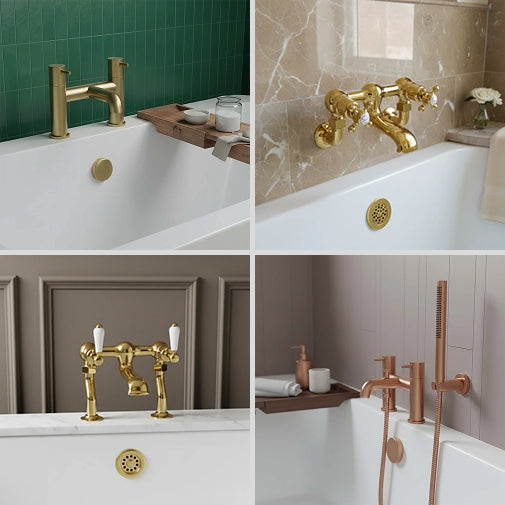 Monobloc bath taps collection
