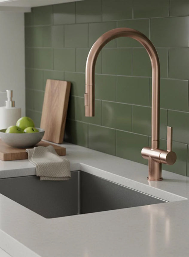 Pull out kitchen tap collection