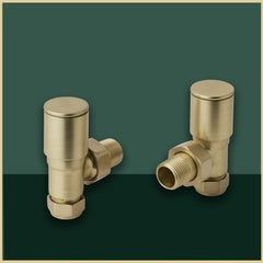 Angled Radiator Valves 