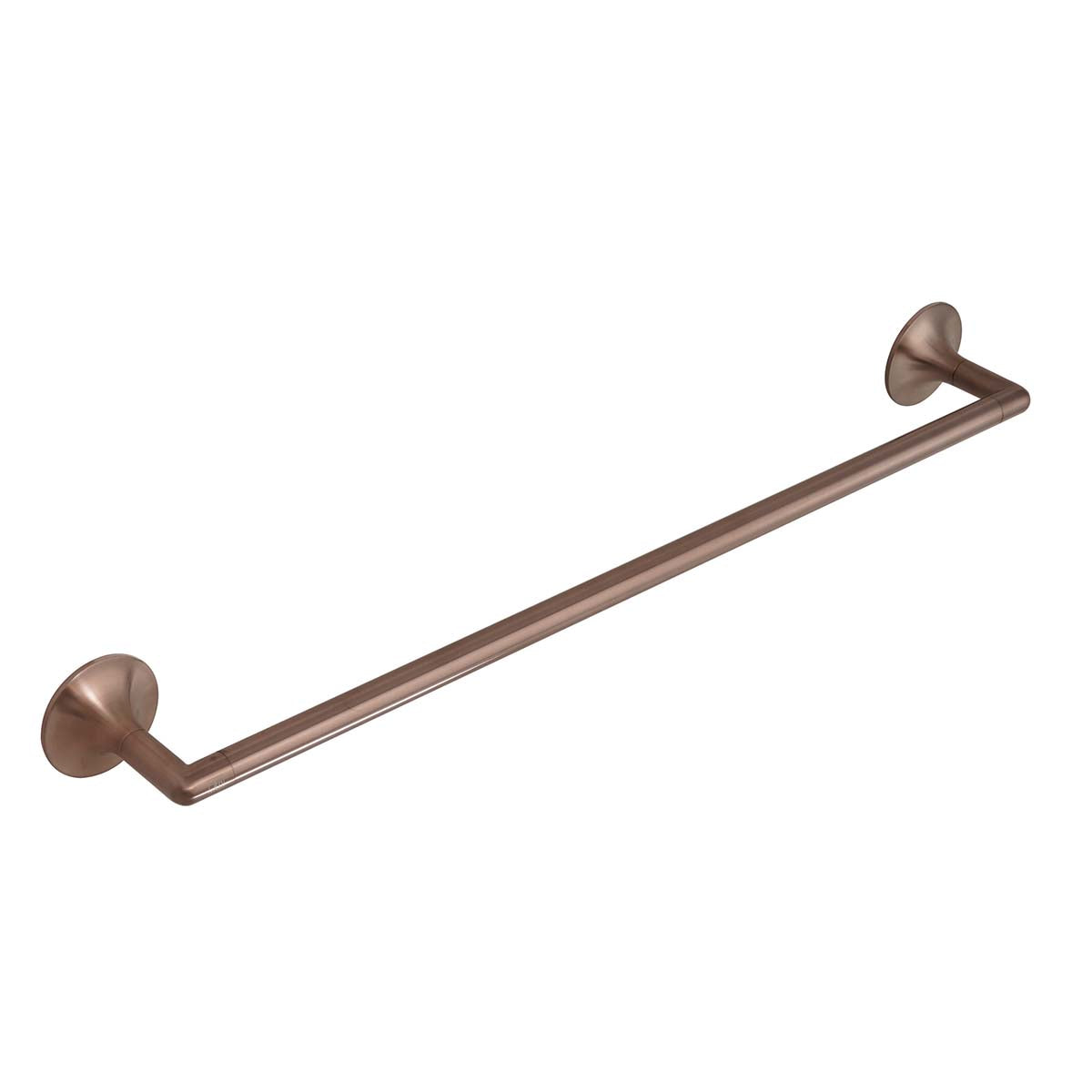 Round Towel Bar 600mm - Brushed Bronze